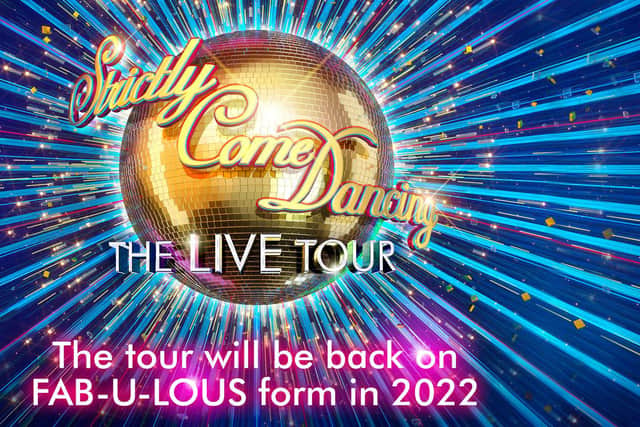 Strictly Come Dancing Live Arena Tour performing in Sheffield at the FlyDSA Arena for 2 nights on 1 & 2 February 2022.