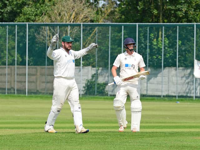Doncaster Town CC v Treeton. Doncaster's James Ward, pictured. Picture: Marie Caley NDFP-03-08-19-DoncTownvTreeton-5