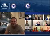 Young footballers were given the chance to quiz Chelsea boss Frank Lampard.