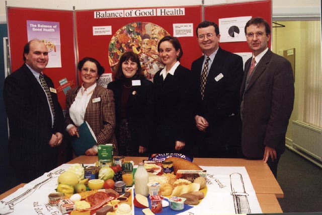 Neil Hanson catering manager Asda - Norma Lauder Director of Nutrition and Dietetics DRI, Angela Scott Director Health Promotion, Jacqui Webster Speaker National Food Alliance, Liam Hayes chief executive Doncaster Health care NHS Trust Prof Tim Kand Speaker Thames valley UNI back in 1998