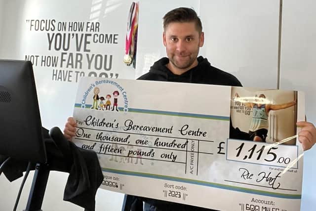 Ric donated £1,115 to the Children’s Bereavement Centre