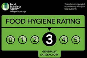 Doncaster coffee shop gets a three food hygiene rating meaning it is "generally satisfactory".
