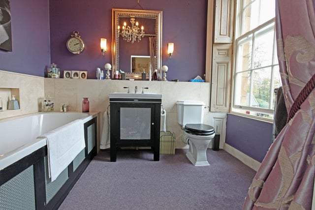 The master en-suite is just one of the bathrooms in the main house.