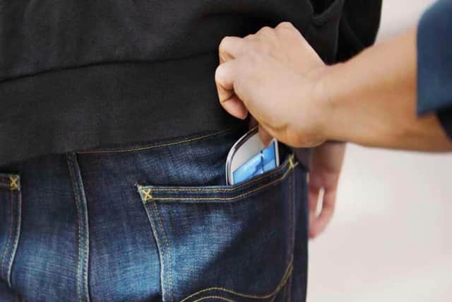 Phone theft is on the rise