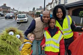 Lots took part in litter pick