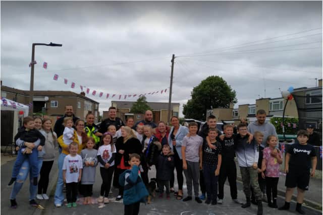Residents of Bootham Road in Stainforth enjoyed a street party for the Queen's Jubilee.