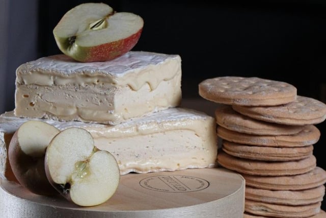 Here's the most decadent of cheeses, with mascarpone and truffle. Gout is practically guaranteed this Christmas. 
Baron Bigod with truffles, from £18.28 for 100g  IJ Mellis (mellischeese.net)
