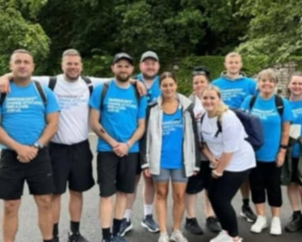 The annual Ken's Walk charity fundraiser dropped into Doncaster