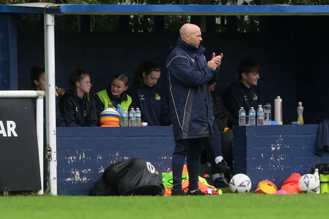 Doncaster Rovers Belles boss Sam Winch.