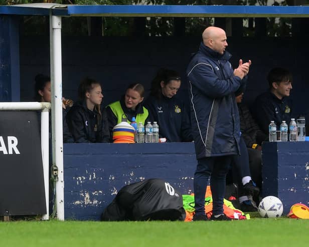 Doncaster Rovers Belles boss Sam Winch.