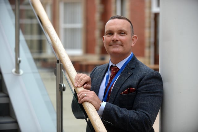 Hartlepool Sixth Form College Principal Mark Hughes speaks to the Mail on results day.