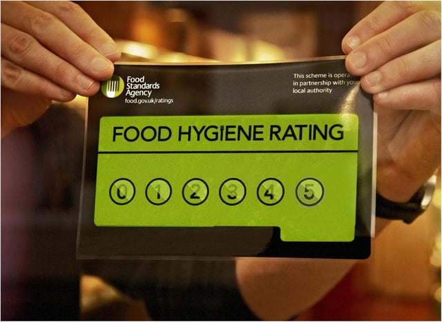 Doncaster's food hygiene ratings.