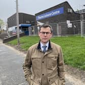 MP Nick Fletcher at Thorne Leisure Centre