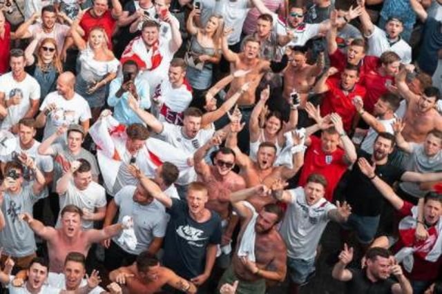 Click through this article to see football fans in 2018.