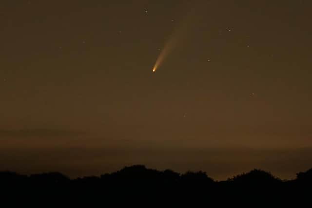 Comet neowise over Titchfield haven, Hillhead.
Paul Webb