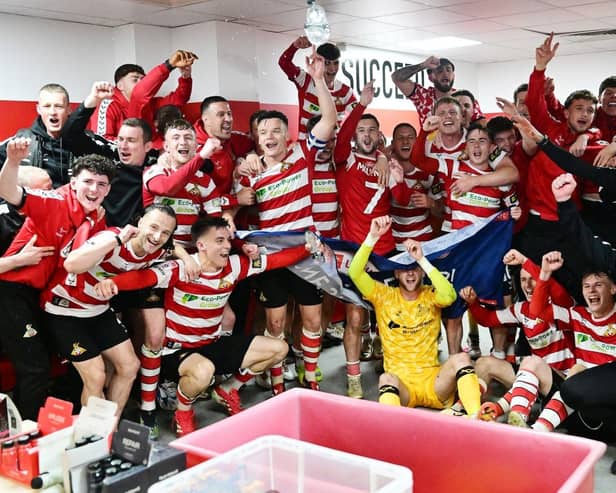 A punter is sweating on a £16,000 payout from a £5 bet - which will only come in if Doncaster Rovers win League Two - and Leeds United win the Championship.