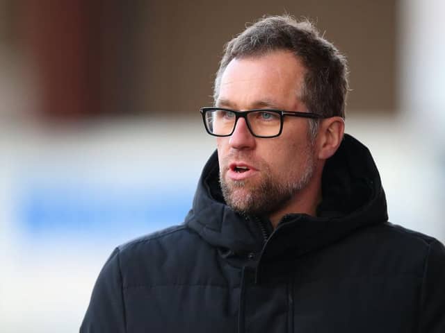 Crewe manager David Artell. Photo: Alex Livesey/Getty Images