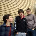 Arctic Monkeys' original line-up in 2005.