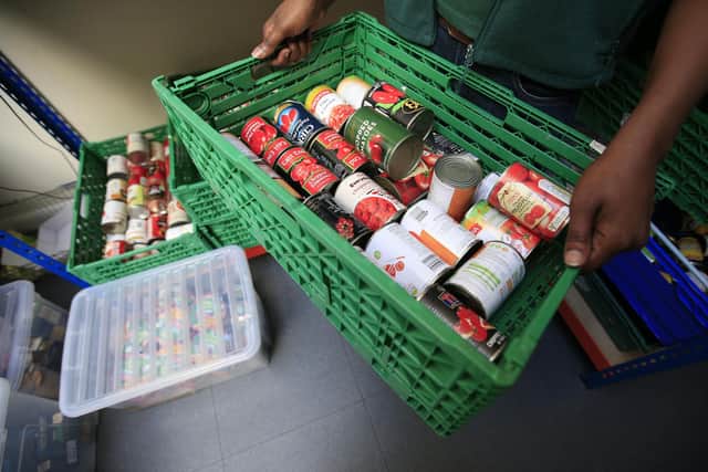 Record number of emergency food parcels provided at food banks in Doncaster last year.