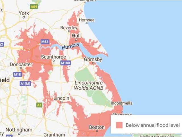 Doncaster could be underwater by 2050, according to climate change experts.