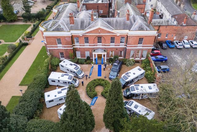 Yorkshire Caravans and Motorhomes launched a new range at Bawtry Hall.