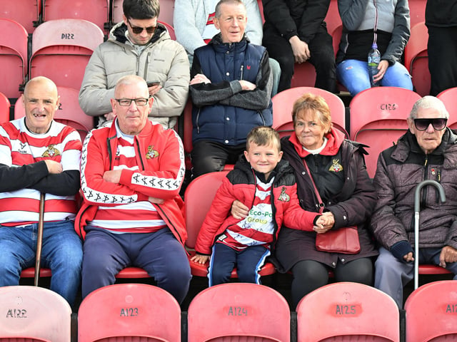 Doncaster Rovers eased to a comfortable 3-0 win at Grimsby.
