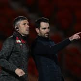 Former Doncaster Rovers goalkeeping coach Ian Bennett (left) has joined Neil Warnock’s backroom staff at Huddersfield Town.