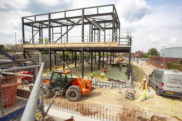 Construction of the Community Diagnostic Centre at Montagu Hospital