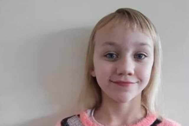 Kayanna Nicol was hurt in a collision with a car, then taken from Doncaster to Sheffield in the Yorkshire Air Ambulance