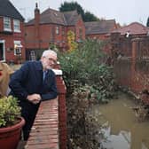 Former Labour leader Jeremy Corbyn on a visit to Conisbrough following flooding back in 2019. Picture: Danny Lawson/PA