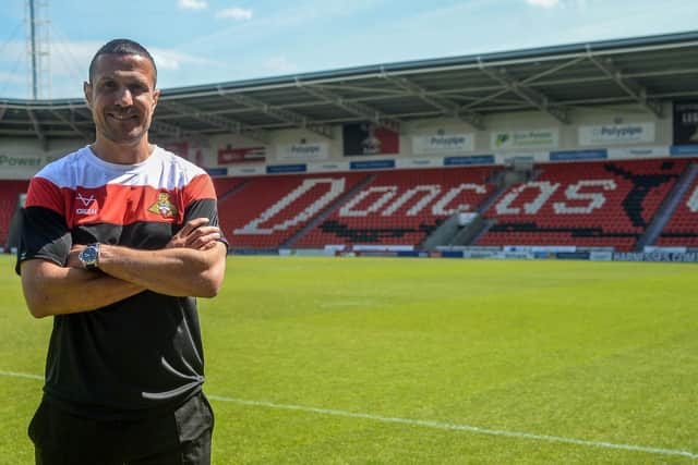 New Doncaster Rovers signing Richard Wood. Photo: Heather King/Doncaster Rovers
