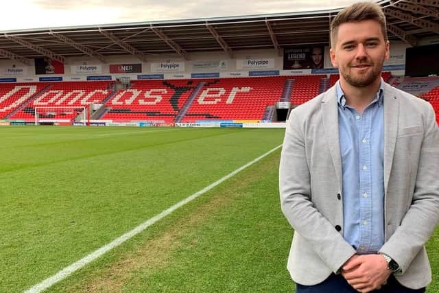 Doncaster Rovers' talent identification manager Adam Henshall