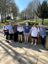 Cygnet Aspen Clinic staff and patients at Rother Valley Country Park