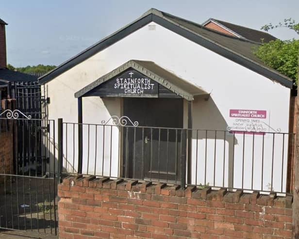 Stainforth Spiritualist Church has been forced to cancel all its services.