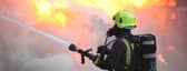 Firefighters were called to a house fire last night