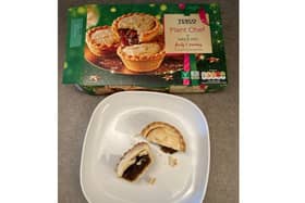 Tesco Plant Chef Mince Pies.