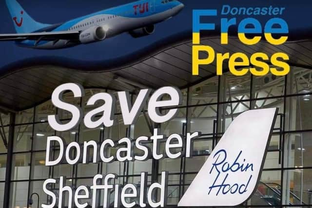 A meeting has been called to discuss the future of Doncaster Sheffield Airport.