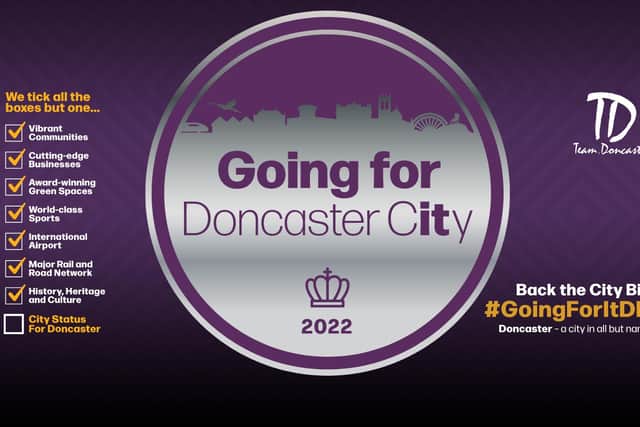 Team Doncaster Back the City bid.