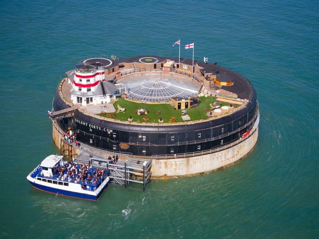 If you have ever dreamed of owning your own fort in the sea, well this property could be the one for you! If you have got a spare £4.25 million that is.