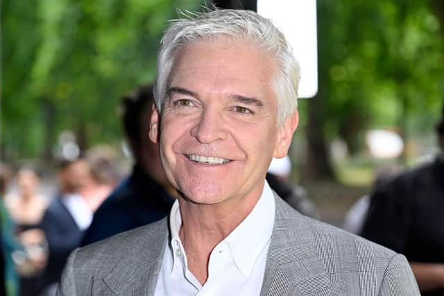 Phillip Schofield left This Morning earlier in the week. Cr: Getty Images/Gareth Cattermole