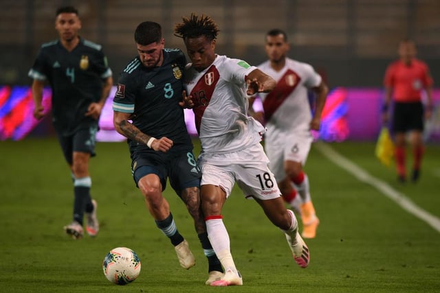Leeds United scout Gabriel Ruiz has confirmed that the club did make contact with Udinese about signing Rodrigo De Paul over the summer. He said: "There was actually some contact. We talked about it, but then we decided to focus on other options". (TuttoMercatoWeb)
Photo by Ernesto Benavides - Pool/Getty Images