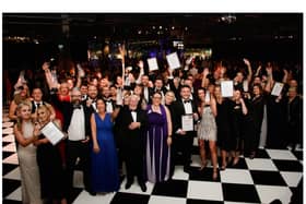 The winners of this year's Doncaster Business Awards.