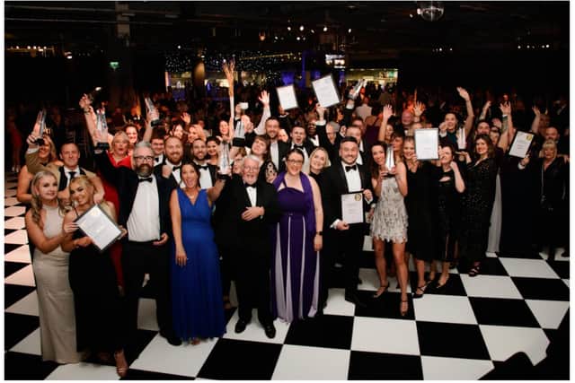 The winners of this year's Doncaster Business Awards.