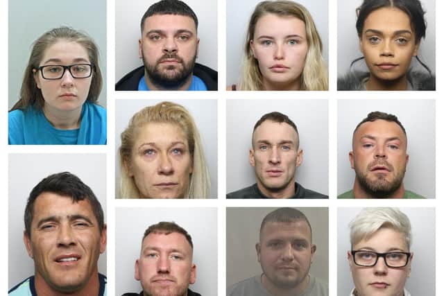 Top row, from left: Abigail Carter, Adam Kirk, Alicia Harrison and Ayesha Martin. Middle row from left: Diane Monks, Gareth Roberts, Jack McGlen Bottom row from left: Darren Morgan, Robert Williams, Simie McGinley, Victoria Sked.