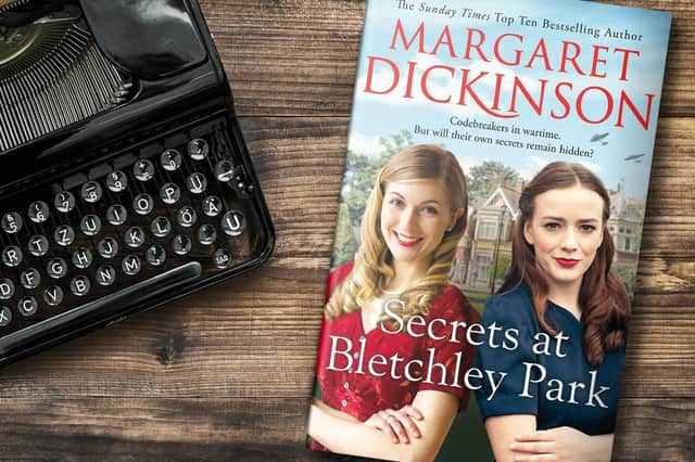 Author Margaret Dickinson takes readers inside the Secrets at Bletchley Park – and you could win a signed copy