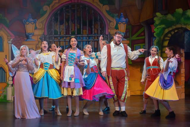 Cast members in this year's production of Cinderella. Photo: Robling Photography
