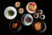 The delicious dishes of the Occasions by Hakkasan signature box. Image: Hakkasan
