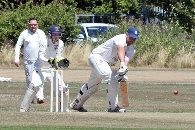 Andrew Lunn scored a half century for high-flying Askern Welfare