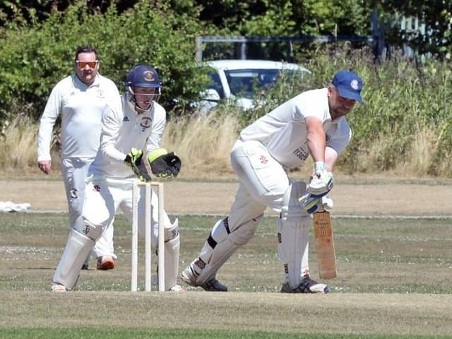 Andrew Lunn scored a half century for high-flying Askern Welfare