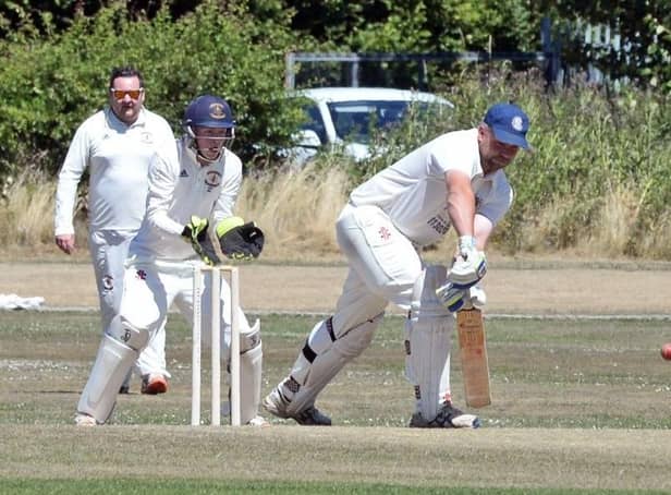 Andrew Lunn scored a half century for high-flying Askern Welfare
